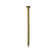 GRIP-RITE Grip-Rite 1.25 in. 1 lbs No.8 Star Bugle Head Eterior Deck Screw, Tan 5029232